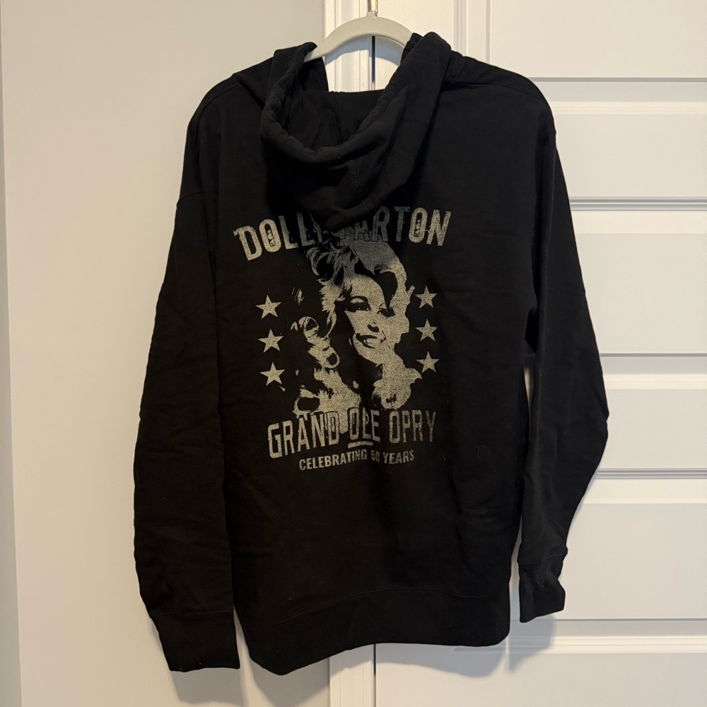 Dolly Parton Opry 50th Anniversary Zip Up Hoodie | Size Large